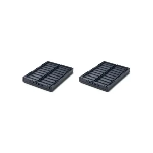 Hot Weston 2Pk Opbevaringskasser M.Lag, Small/Navy Opbevaring