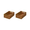Flash Sale Weston 1Stk Opbevaringskasser, Small/Golden Caramel Opbevaring