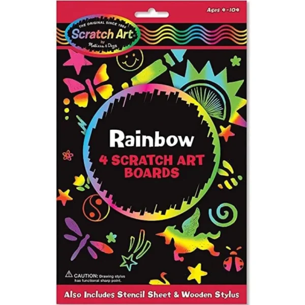 Cheap Scratch Art Rainbow Øvrigt Krea