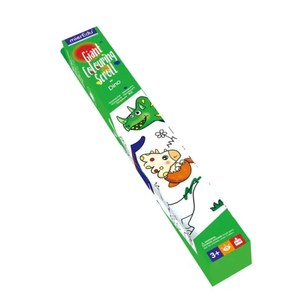 Store Kaempebanner Til Farvelaegning - Dinosaurer Magneter