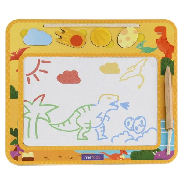 Store Magisk Tegnetavle Stor - Dinosaur Magneter