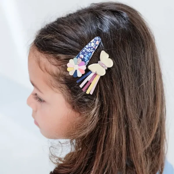 Best 4 Harclips - Butterfly Winter Ivy Hårpynt