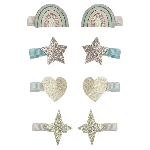 Outlet 8 Harclips - Mini Rainbow Dreamer Hårpynt