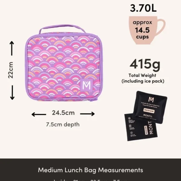 Best Sale Koletaske Regnbuer, Medium Køletasker & Køleelementer