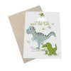 Store A6 Kort Dino Let The World Hear You Roar Kort