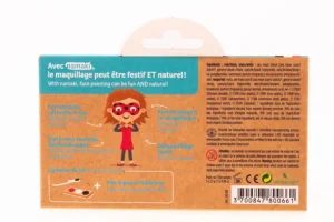 Outlet 3-Color Ansigtsmaling, Pirat&Mariehone Ansigtsmaling