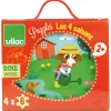 Flash Sale Puslespil | 4 Stk. I Bondega Rdstema Shop Nu | All About Kids Puslespil