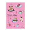 Sale Klistermærker - Pink - Sweet Cake Klistermærker