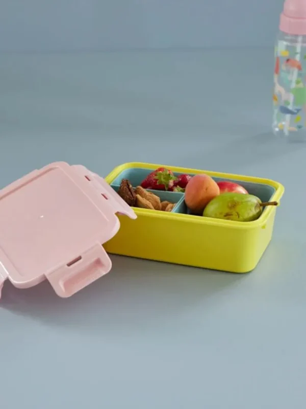 Outlet Madkasse - Multifarvet - Pink/Gul Madpakken