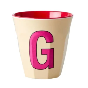 Outlet Mellem Kop - Gul - G Alfabetkopper