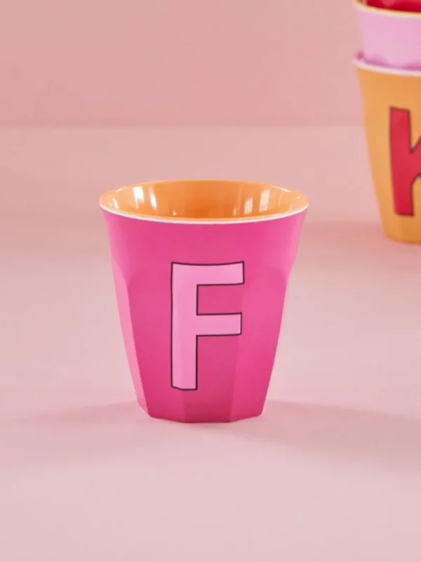 Clearance Mellem Kop - Morkepink - F Alfabetkopper