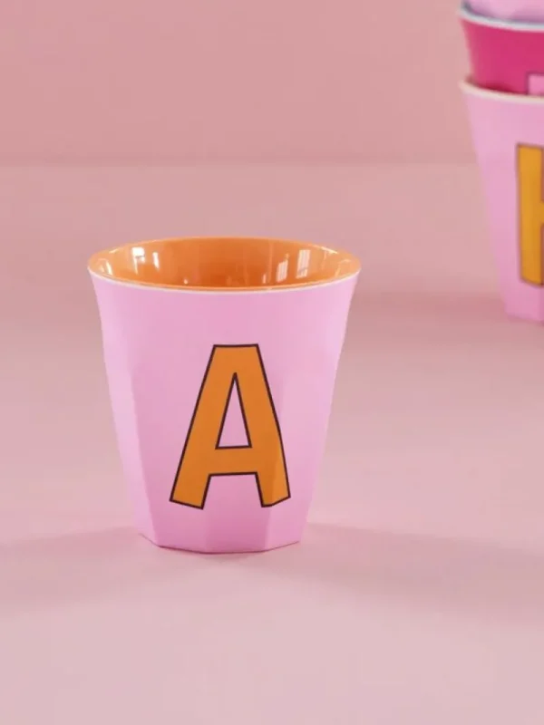 Clearance Mellem Kop - Pink - A Alfabetkopper