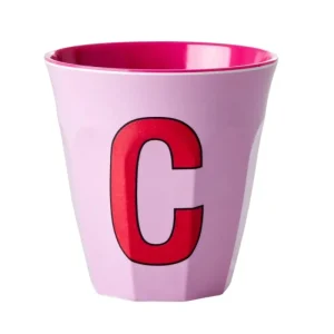 Fashion Mellem Kop - Pink - C Alfabetkopper