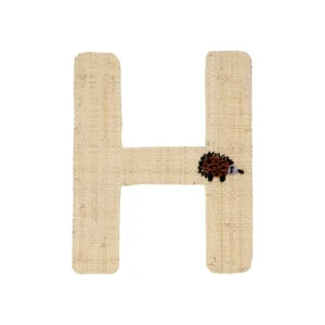 Cheap Raffia Klistermærker - H - Pindsvin Klistermærker