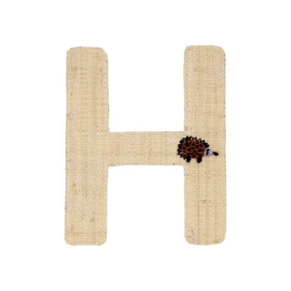 Cheap Raffia Klistermærker - H - Pindsvin Klistermærker