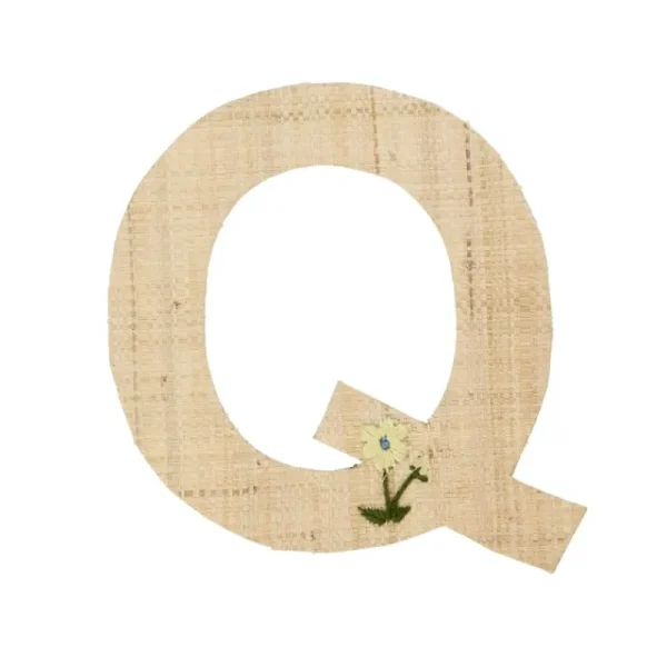 Cheap Raffia Klistermærker - Q - Blomst Klistermærker
