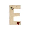 Clearance Raffia Klistermærker - E - Blomst Klistermærker