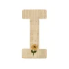 Online Raffia Klistermærker - I - Blomst Klistermærker