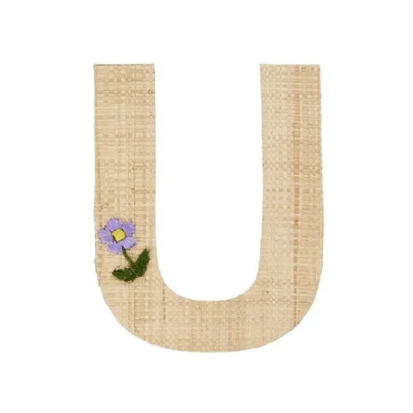 Best Sale Raffia Klistermærker - U - Blomst Klistermærker