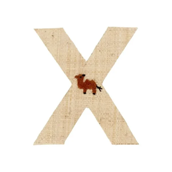 Online Raffia Klistermærker - X - Kamel Klistermærker