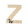 Store Raffia Klistermærker - Z - Zebra Klistermærker