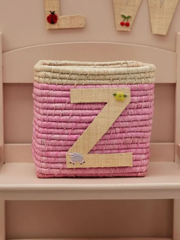 Outlet Raffia Klistermærker - Z - Blomst Klistermærker