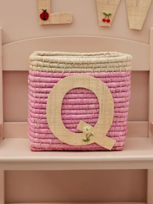 Cheap Raffia Klistermærker - Q - Blomst Klistermærker