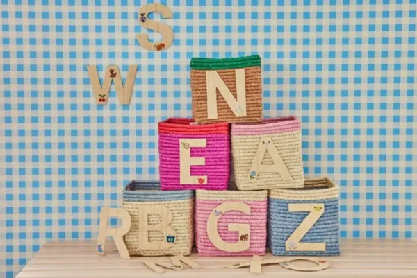 Store Raffia Klistermærker - Z - Zebra Klistermærker