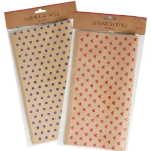 Store 50Stk Madpapir - Prikker Madpakken