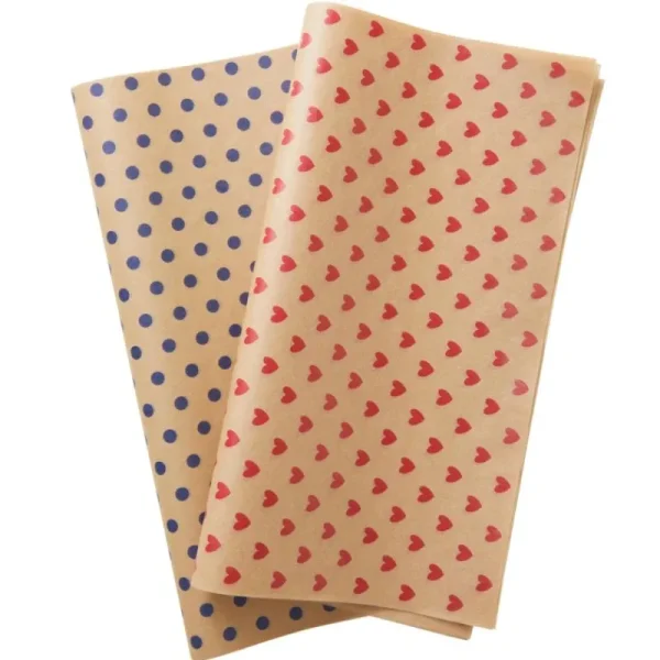 Store 50Stk Madpapir - Prikker Madpakken