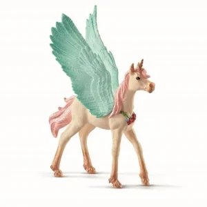 Store Decorated Unicorn Pegasus, Foal Dyr