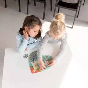 Shop Silhuet Puslespil, Enhjorning 30 Brikker Puslespil