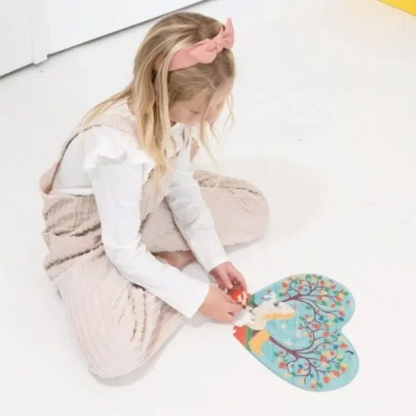 Shop Silhuet Puslespil, Enhjorning 30 Brikker Puslespil