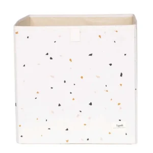 Best Sale Opbevaringskasse, Terrazzo/Creme Opbevaring