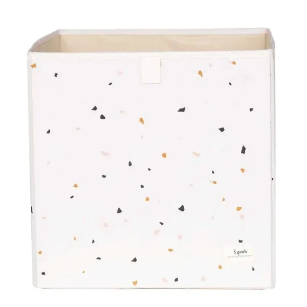 Best Sale Opbevaringskasse, Terrazzo/Creme Opbevaring