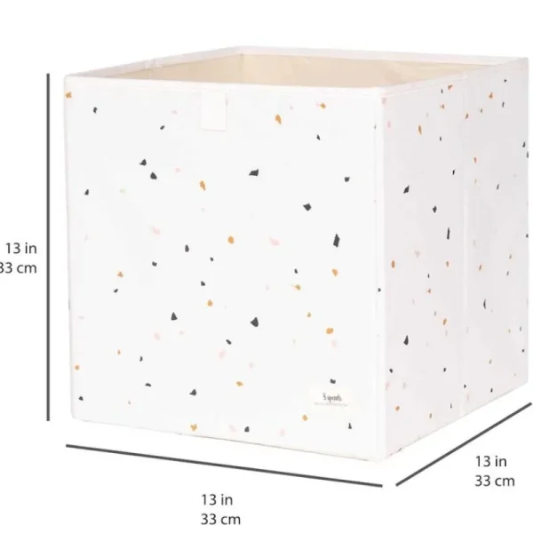 Best Sale Opbevaringskasse, Terrazzo/Creme Opbevaring