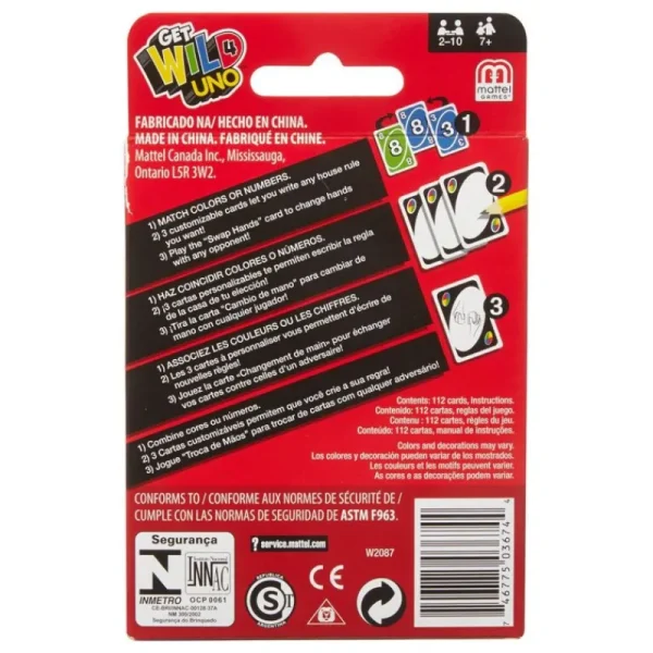 Fashion Uno Card Game Cdu Spil