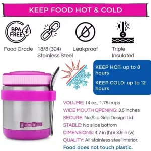 Discount Madbeholder 420 Ml, Purple Øvrigt Til Spisning