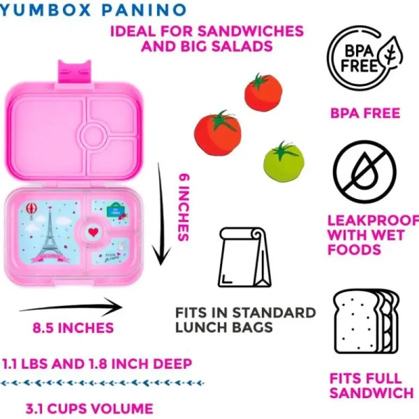 Shop Panino 4 Rum, Fifi Pink/Paris Madpakken