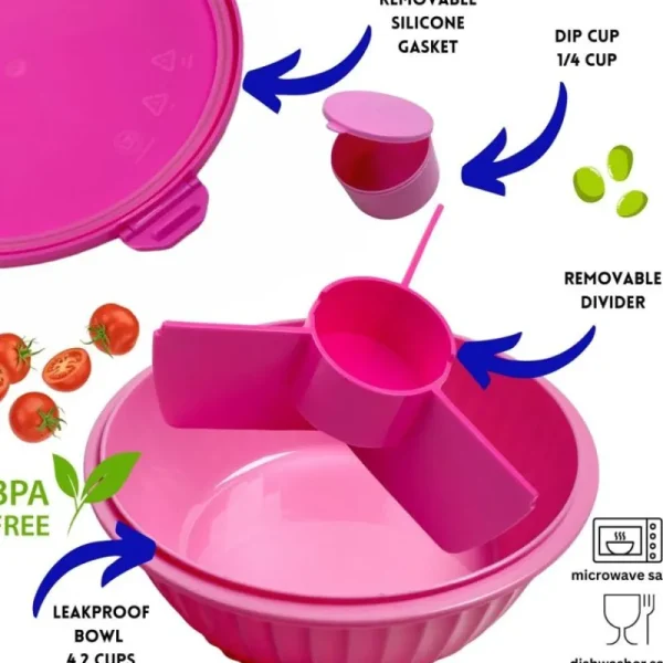 Cheap Pokebowl Madkasse, Guava Pink Madpakken