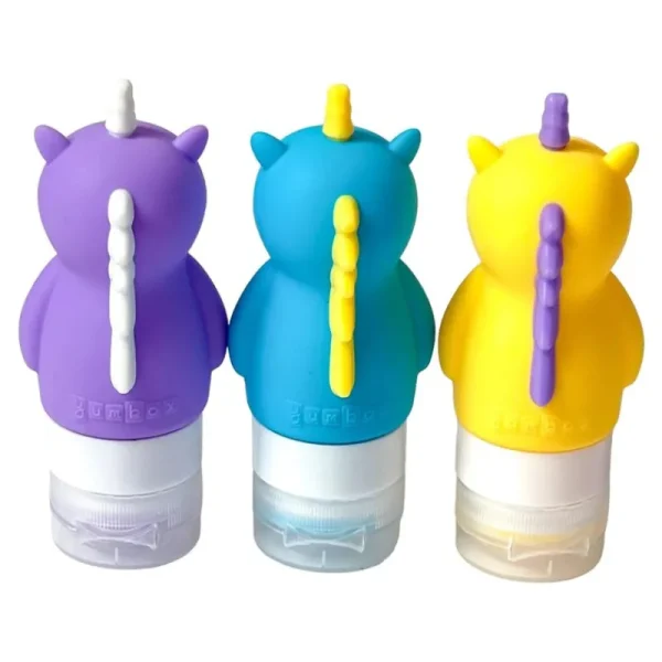 Store Squeeze Flaske, Unicorn Yellow Madpakken