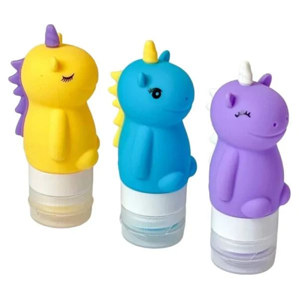 Store Squeeze Flaske, Unicorn Yellow Madpakken
